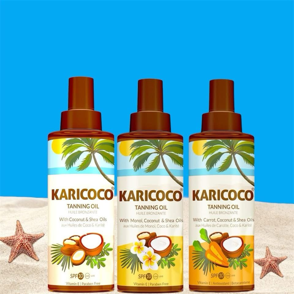 New Karicoco Tanning Oil - 200ml