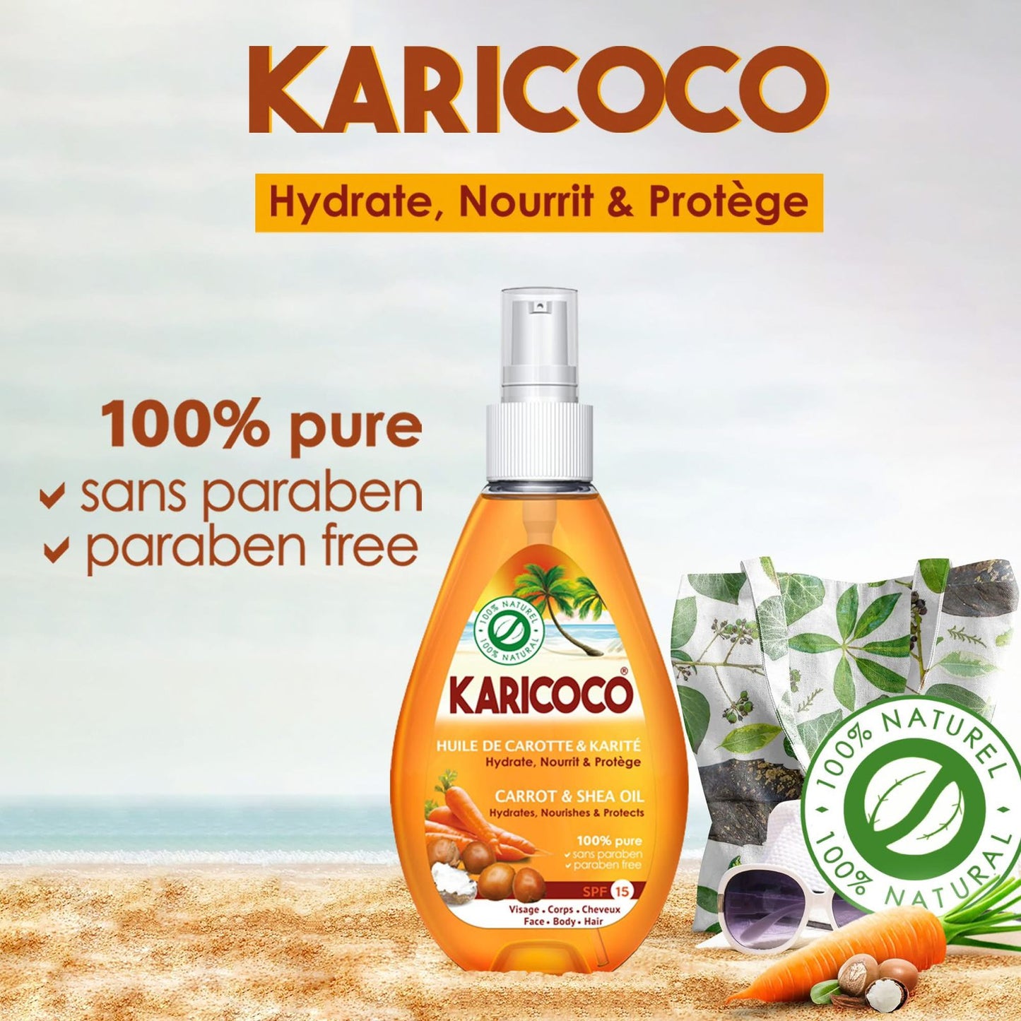 Karicoco Tanning Oil (100 ml )