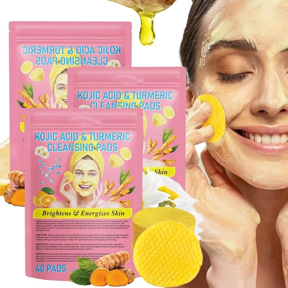 TURMERIC & KOJIC ACID PADS (40 pads)