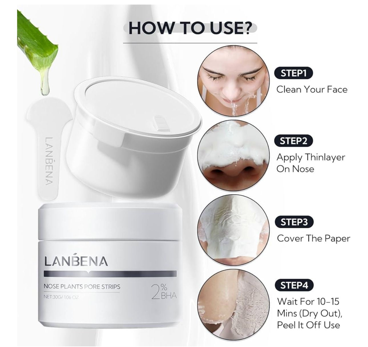 LANBÉNA BLACKHEAD REMOVER MASK