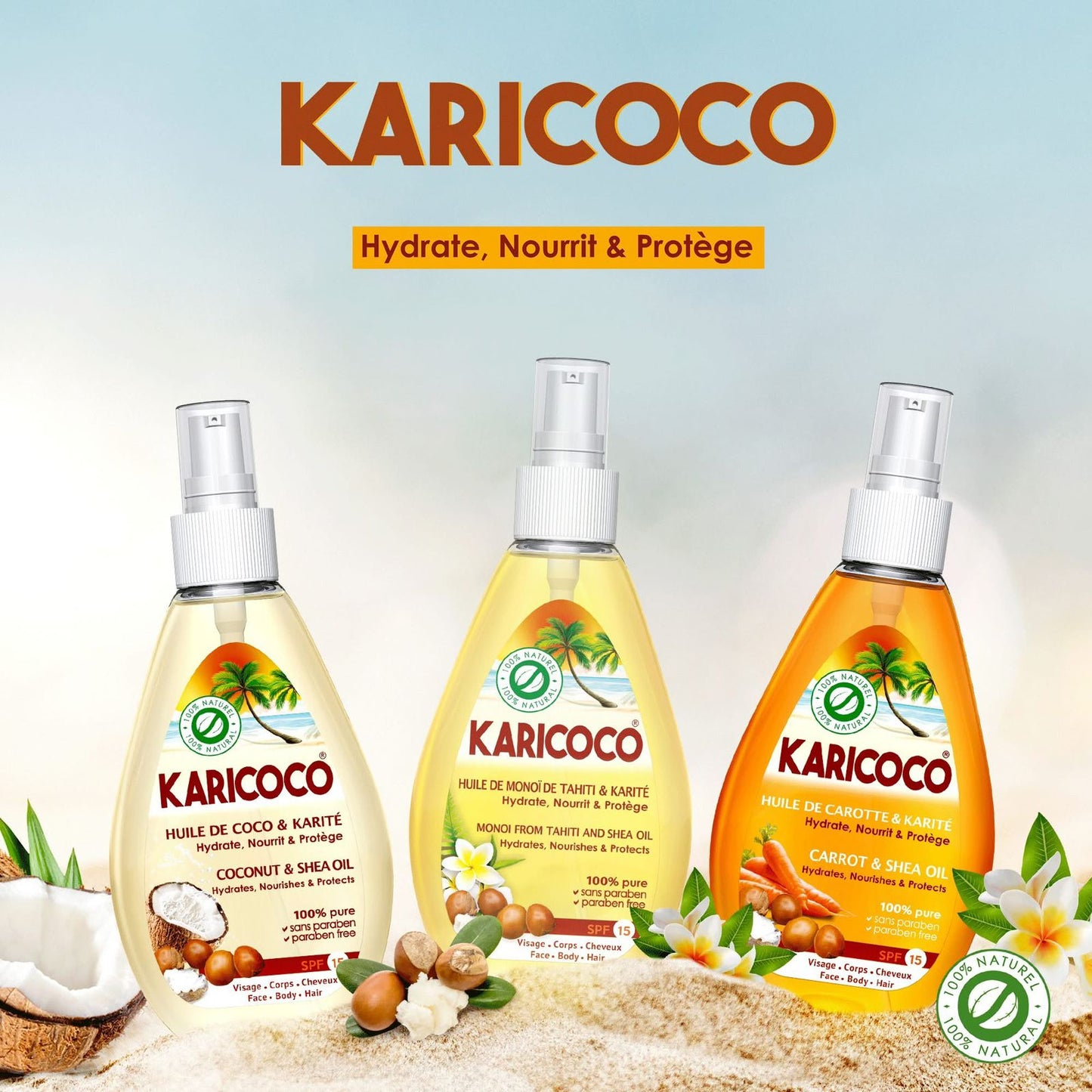 Karicoco Tanning Oil (100 ml )