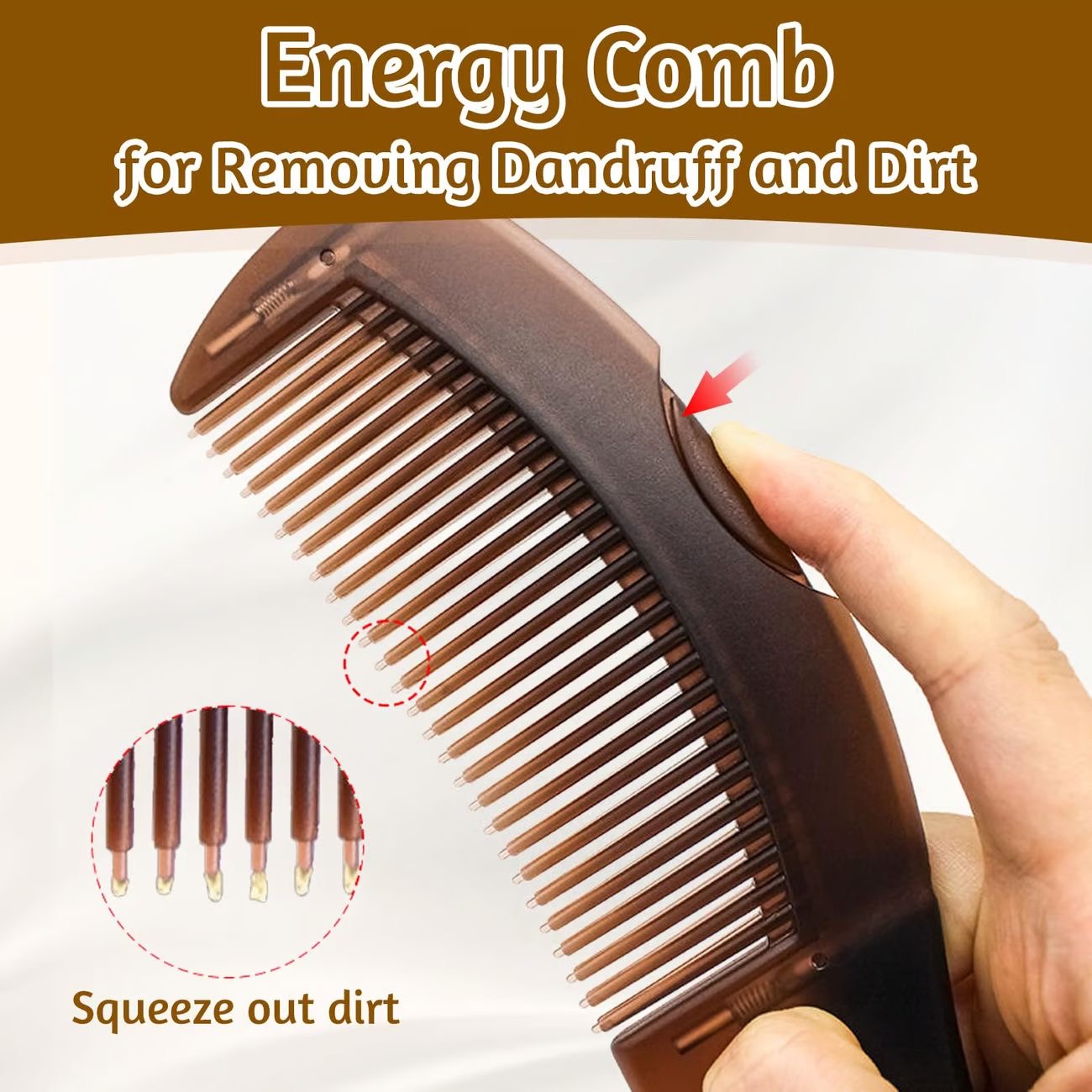 Dandruff Hair-Brush