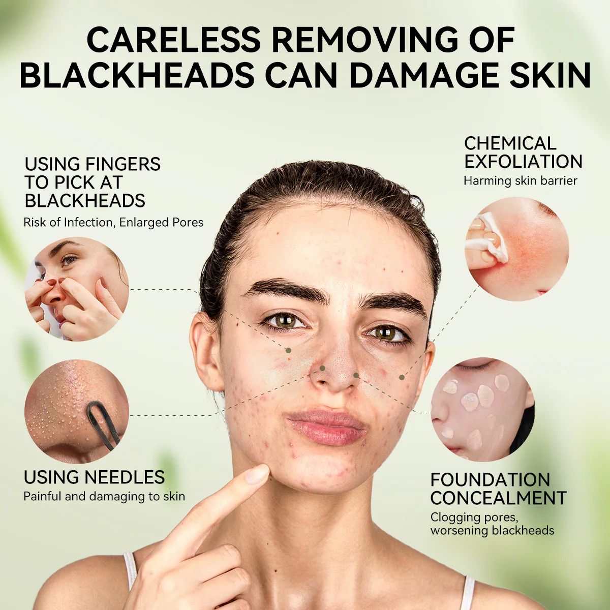 LANBENA BAMBOO & CHARCOAL BLACKHEADS REMOVER