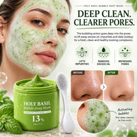 HOLY BASIL BUBBLE DEEP MASK